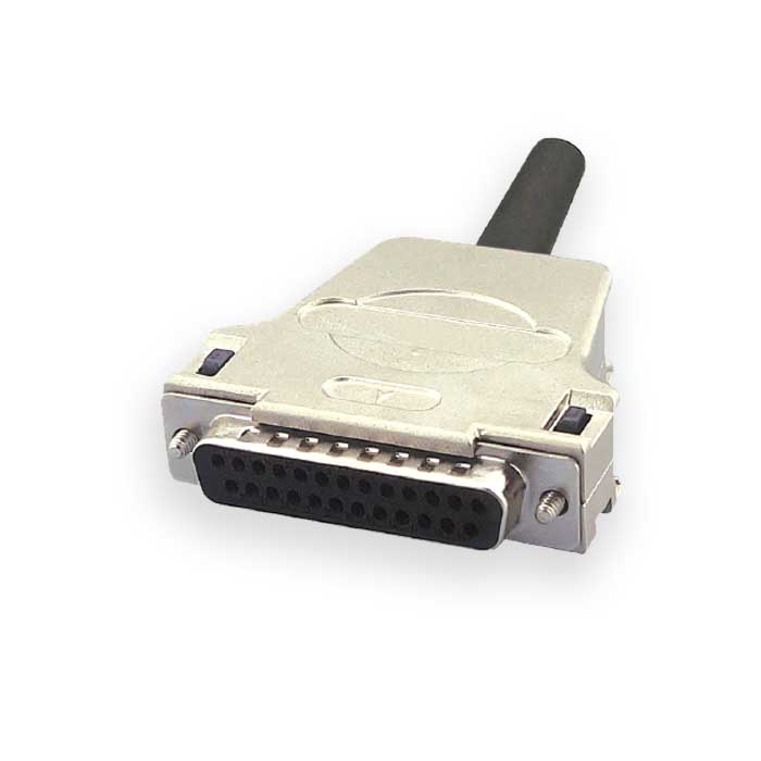 D-SUB 50 Pin 连接器、母头、焊接式、屏蔽、180°出线、FMK5G-350-FS、901050