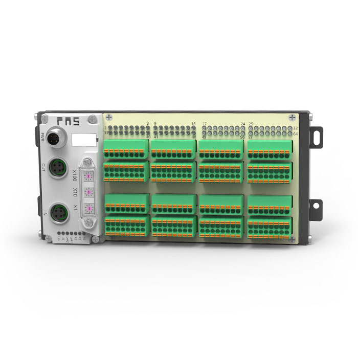 Multi-protocol module, IP20, 64 DI/DO, NPN, adaptive, Terminal type, Remote module, 009B71