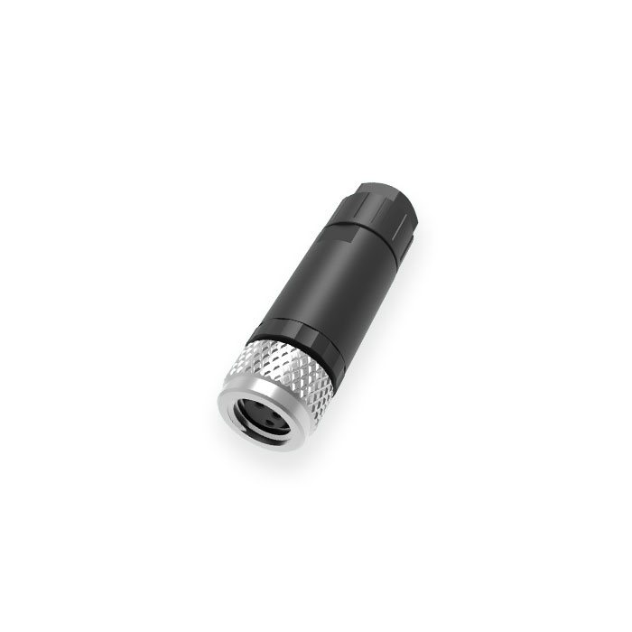 M8 3Pin、母头直型、直插式连接、63F301