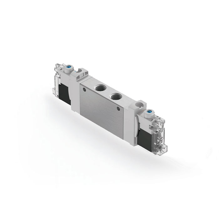 管式阀G1/4、两位五通阀、双电控、外先导、阀宽18 mm、 FV-L18-B52-ZT-G14、574439