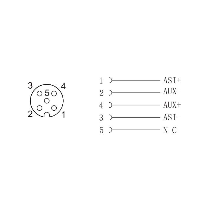 AS-i分线器、绝缘层刺破连接技术/M12母头5Pin、 A-coded、912909 