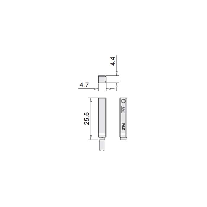 二线制、 PLC模组PNP、可在AirTAC T型槽固定,带自由端电缆、6AT183-XXX