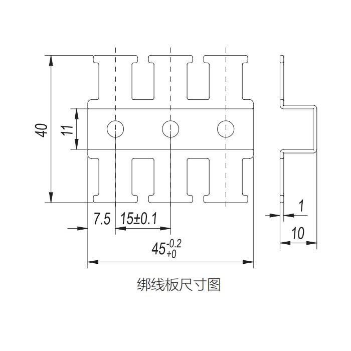 FAS-ZKL线缆整理板、卡扣式、6锯齿、FAS-ZKL 60、932352