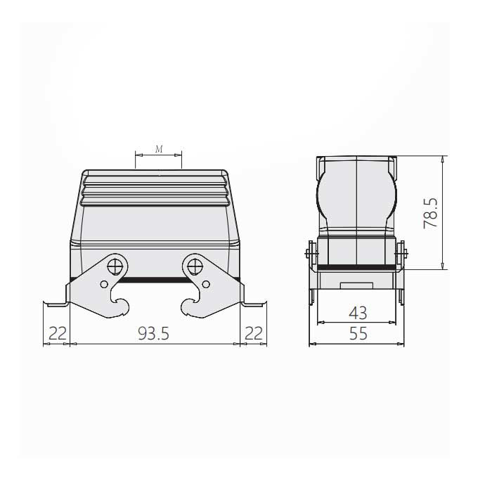 下壳 电缆对接 高结构、H16B-TBFH-M32、19300160737