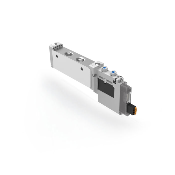 管式阀G1/4 (IP20-端子式)、2x两位三通阀、内先导、常闭，机械弹簧复位、FVG-L18-T32C-M-G14-AP、7180011202