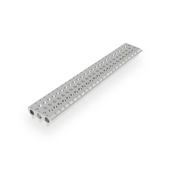 气路板、24个阀位、用于管式阀, 适用规格M5、FVG-L1-10S-G18-24、1561024