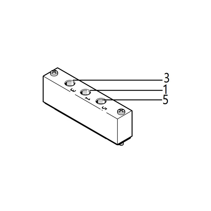 气源扩充转接块、FVG-L1-10-P3A4-M5、1569992